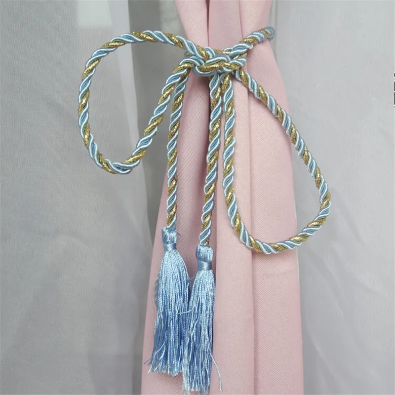 1 Pair Vintage Rope Curtain Tie Back Polyester Strap Hand Knitting Tieback Window Curtains Accessories
1 Pair Vintage Rope Curtain Tie Back Polyester Strap Hand Knitting Tieback Window Curtains Accessories