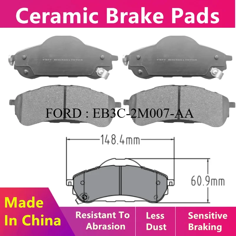 For Ford Road Shaker (U375/T6) Rear Brake Pads EB3C2M007AA/Auto Parts-35029
For Ford Road Shaker (U375/T6) Rear Brake Pads EB3C2M007AA/Auto Parts-35029