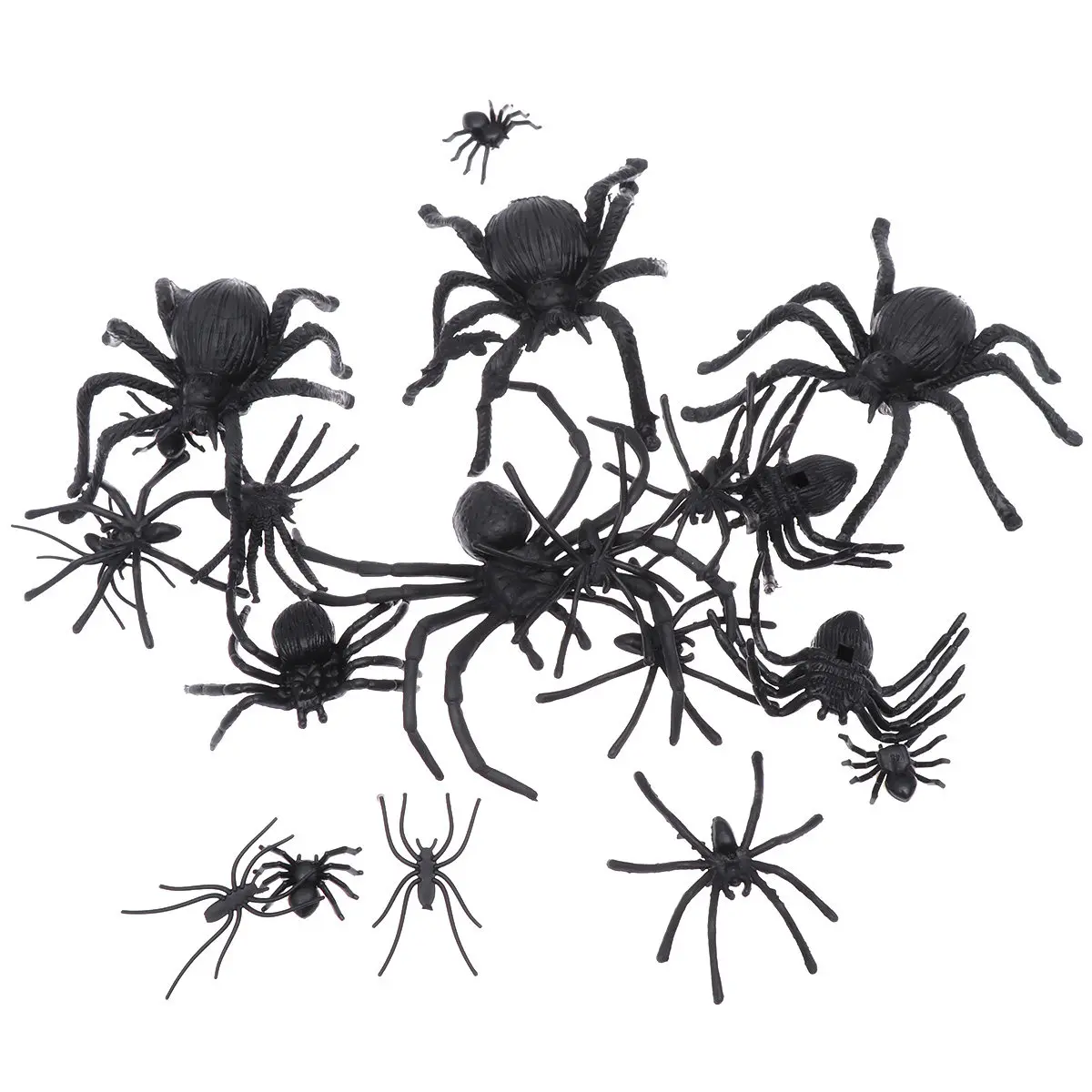 16pcs Simulation Spider Set Durable Plastic Halloween Decor Realistic Shape Party Carnivals Costume Pranks Toys
16pcs Simulation Spider Set Durable Plastic Halloween Decor Realistic Shape Party Carnivals Costume Pranks Toys