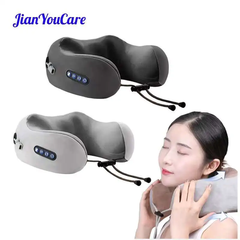 Портативная U-образная массажная подушка JianYouCare с вибрацией для шеи и подогревом, 3D Массажер для разминания шиацу для плеч и шеи, защита для дома
Портативная U-образная массажная подушка JianYouCare с вибрацией для шеи и подогревом, 3D Массажер для разминания шиацу для плеч и шеи, защита для дома