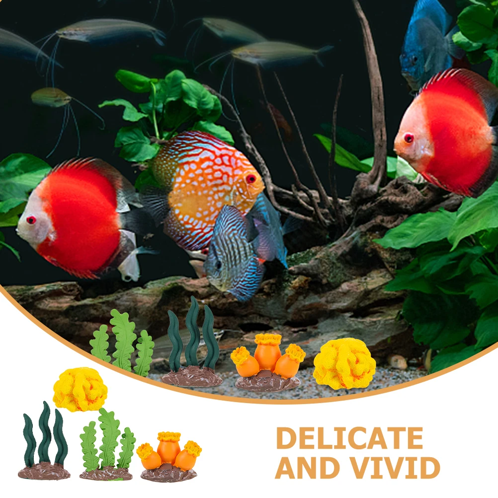 8pcs Plants Fake Coral naments Colored Reef for Aquarium Fish Tank Decorations Resin Coral nament Pet Supplies 
8pcs Plants Fake Coral naments Colored Reef for Aquarium Fish Tank Decorations Resin Coral nament Pet Supplies