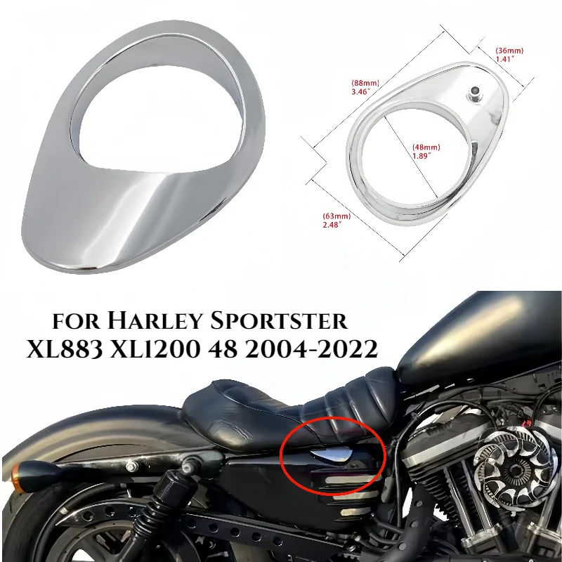Motorcycle battery fairing parts right fuel tank for Harley Sportster XL883 XL1200 Forty Eight 48 Seventy Two 72 2004-2022
Motorcycle battery fairing parts right fuel tank for Harley Sportster XL883 XL1200 Forty Eight 48 Seventy Two 72 2004-2022