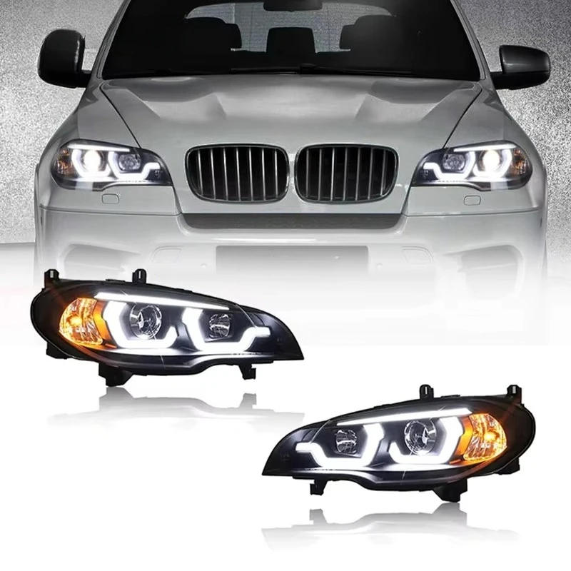 XDS Best selling Car Head Lamp Modified LED Headlights LED Daytime Running Lights Head Light for X5 E70 2007-2010
XDS Best selling Car Head Lamp Modified LED Headlights LED Daytime Running Lights Head Light for X5 E70 2007-2010