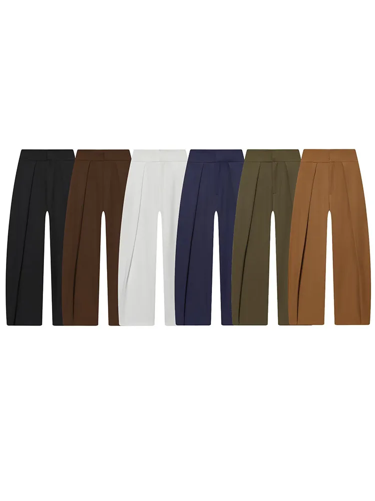 HH новые женские осенние универсальные модные плиссированные брюки с высокой талией на молнии и воздушным шаром, женские повседневные брюки в уличном стиле
HH новые женские осенние универсальные модные плиссированные брюки с высокой талией на молнии и воздушным шаром, женские повседневные брюки в уличном стиле