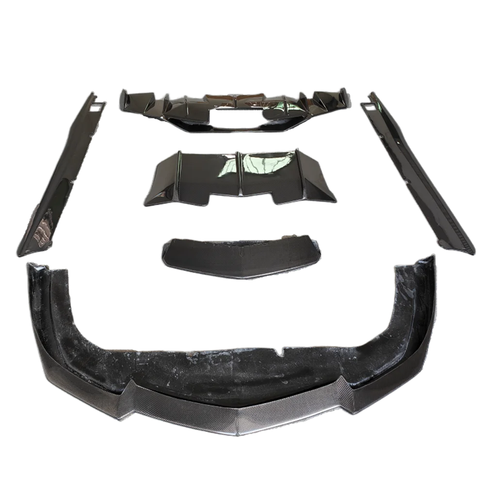 Комплект кузова из углеродного волокна в стиле DMC для Lamborghini LP700, новый сорт, передняя губа, задний диффузор, боковая юбка, бампер, модификация автомобиля
Комплект кузова из углеродного волокна в стиле DMC для Lamborghini LP700, новый сорт, передняя губа, задний диффузор, боковая юбка, бампер, модификация автомобиля