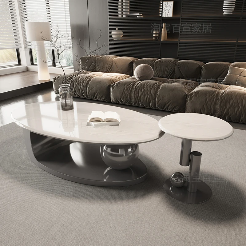 White Metal Side Table Modern Aesthetic Decoration Universal Accessories Coffee Table Big Size Mesas Bajas Trendy Furniture
White Metal Side Table Modern Aesthetic Decoration Universal Accessories Coffee Table Big Size Mesas Bajas Trendy Furniture