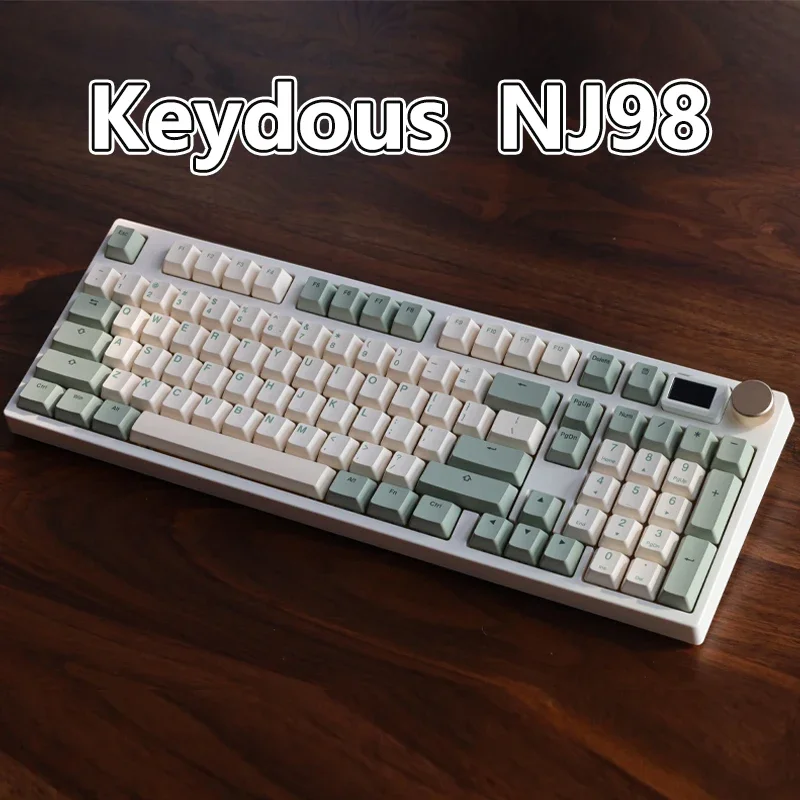 Механическая клавиатура Keydous NJ98, беспроводная Bluetooth, с возможностью горячей замены, 98 клавиш, игровая клавиатура, реакционная, быстрый, RGB световой эффект, 8000 мАч
Механическая клавиатура Keydous NJ98, беспроводная Bluetooth, с возможностью горячей замены, 98 клавиш, игровая клавиатура, реакционная, быстрый, RGB световой эффект, 8000 мАч