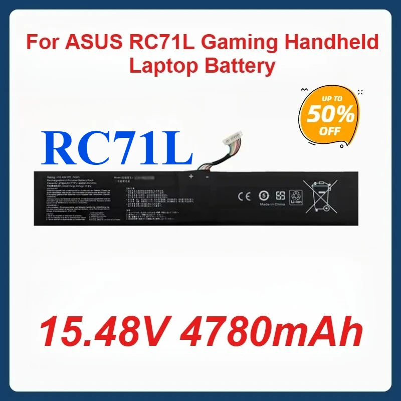 4650 мАч, 15,48 В, 74 Втч, аккумулятор для ноутбука ROG Ally PC71L для игровой портативной серии ASUS RC71L поставляется
4650 мАч, 15,48 В, 74 Втч, аккумулятор для ноутбука ROG Ally PC71L для игровой портативной серии ASUS RC71L поставляется