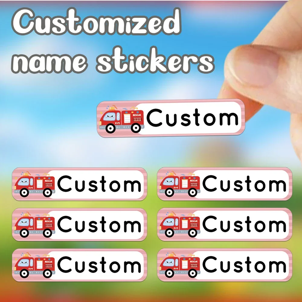 Customized Fire Truck Name Stickers | and Durable, Ideal for School Supplies and Back-to-School Gifts, Glossy PVC Material
Customized Fire Truck Name Stickers | and Durable, Ideal for School Supplies and Back-to-School Gifts, Glossy PVC Material