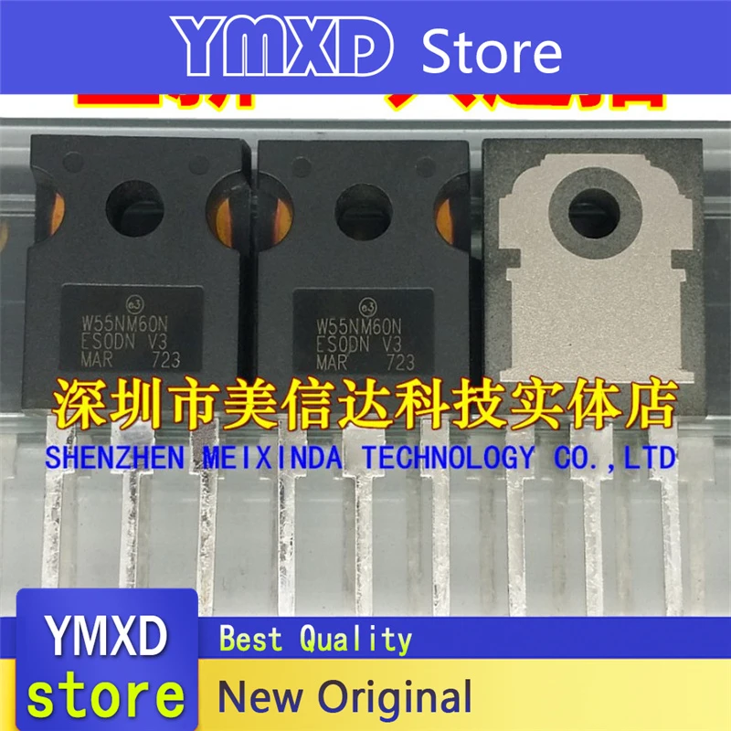 10pcs/lot New Original Genuine W55NM60N 55A600V Field Effect Tube STW55NM60N TO-247 In Stock
10pcs/lot New Original Genuine W55NM60N 55A600V Field Effect Tube STW55NM60N TO-247 In Stock
