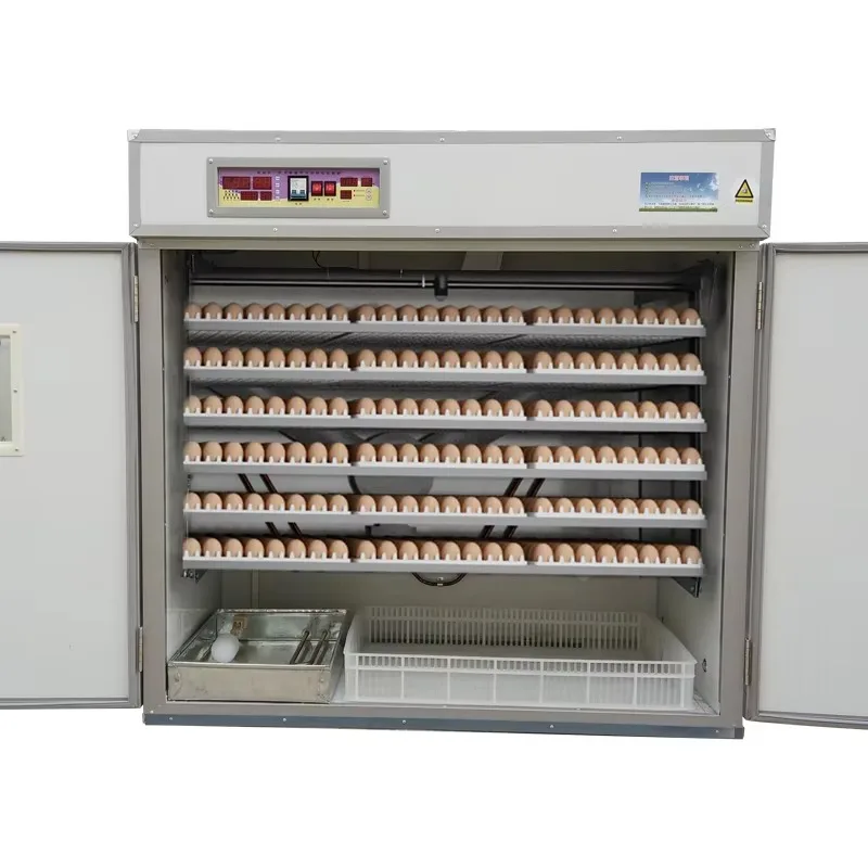 1500 Eggs Poultry Farm Incubator Fully Automatic Egg Hatching Machine for Chicken Duck Goose Quail
1500 Eggs Poultry Farm Incubator Fully Automatic Egg Hatching Machine for Chicken Duck Goose Quail