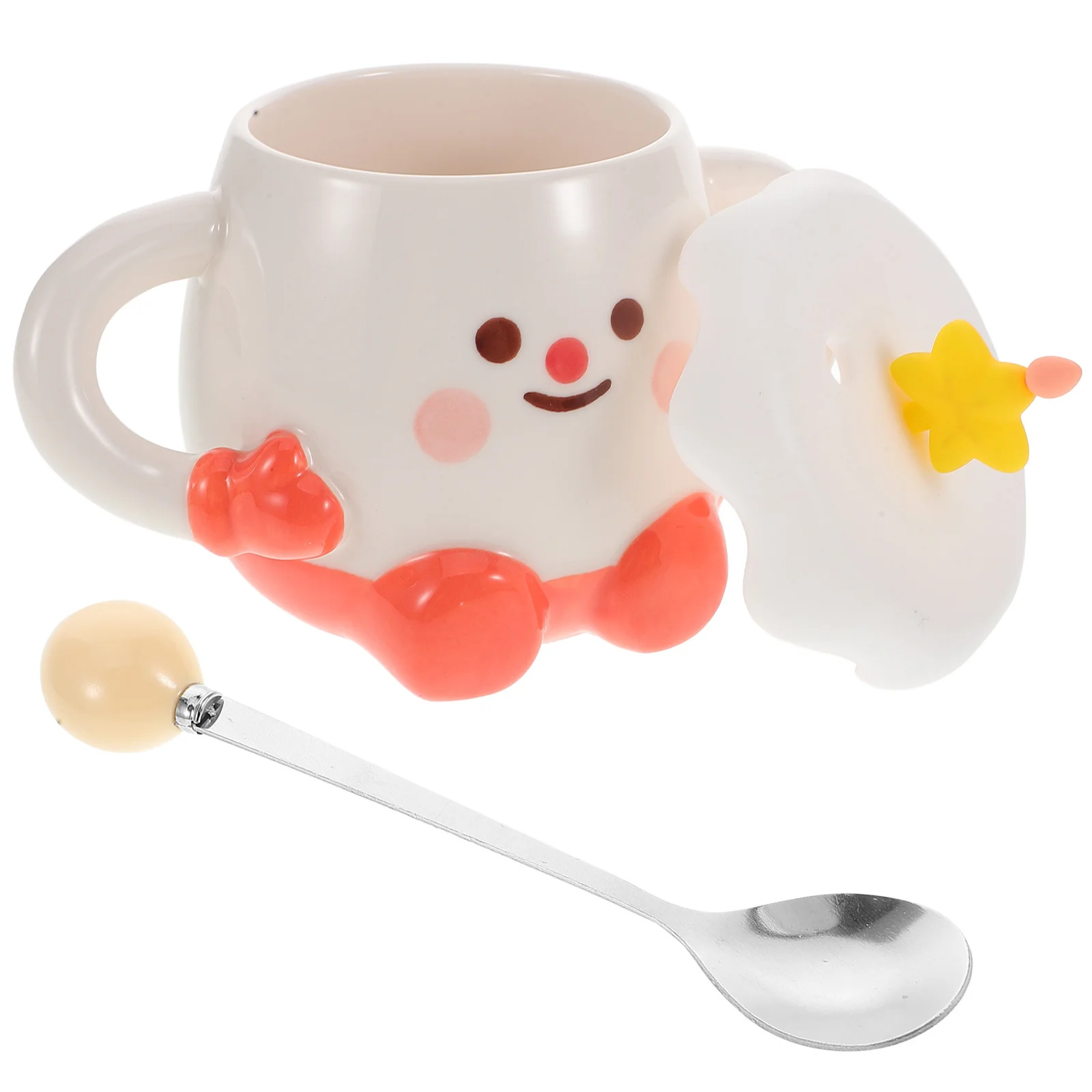 Pottery Ceramic Coffee Mug Lid Spoon Cute Star Cake Design Tea Cup Breakfast Milk Cocoa Juice Latte Cup Pottery Mug
Pottery Ceramic Coffee Mug Lid Spoon Cute Star Cake Design Tea Cup Breakfast Milk Cocoa Juice Latte Cup Pottery Mug