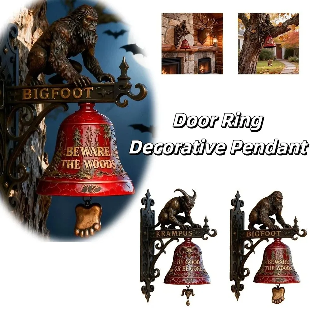 Wall-Mounted Krampus Decorative Ornament 3D Sculpted Antique-Finished Bronze Farm-Inspired Hanging Decor Vintage Textured
Wall-Mounted Krampus Decorative Ornament 3D Sculpted Antique-Finished Bronze Farm-Inspired Hanging Decor Vintage Textured