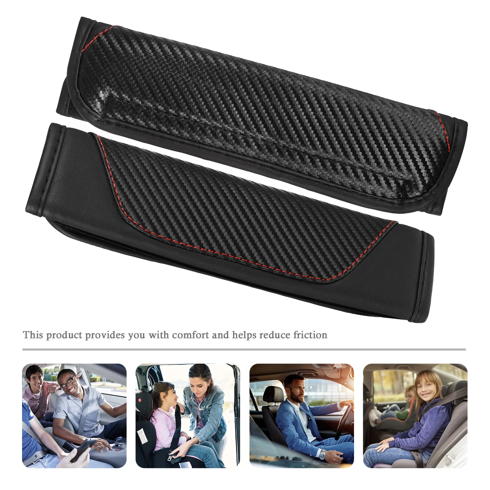 2 pcs Shoulder Harness Cushion Protector Comfort Pad For Women Travel Strap Pads Car Supplies Car Harness
2 pcs Shoulder Harness Cushion Protector Comfort Pad For Women Travel Strap Pads Car Supplies Car Harness