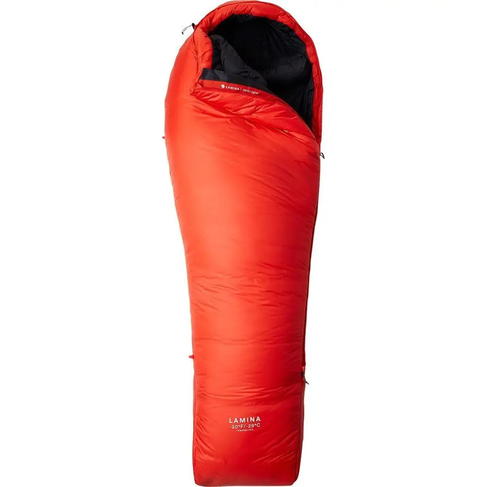 Lamina Sleeping Bag 20F Synthetic, Fiery Red, Reg Right Zip
Lamina Sleeping Bag 20F Synthetic, Fiery Red, Reg Right Zip