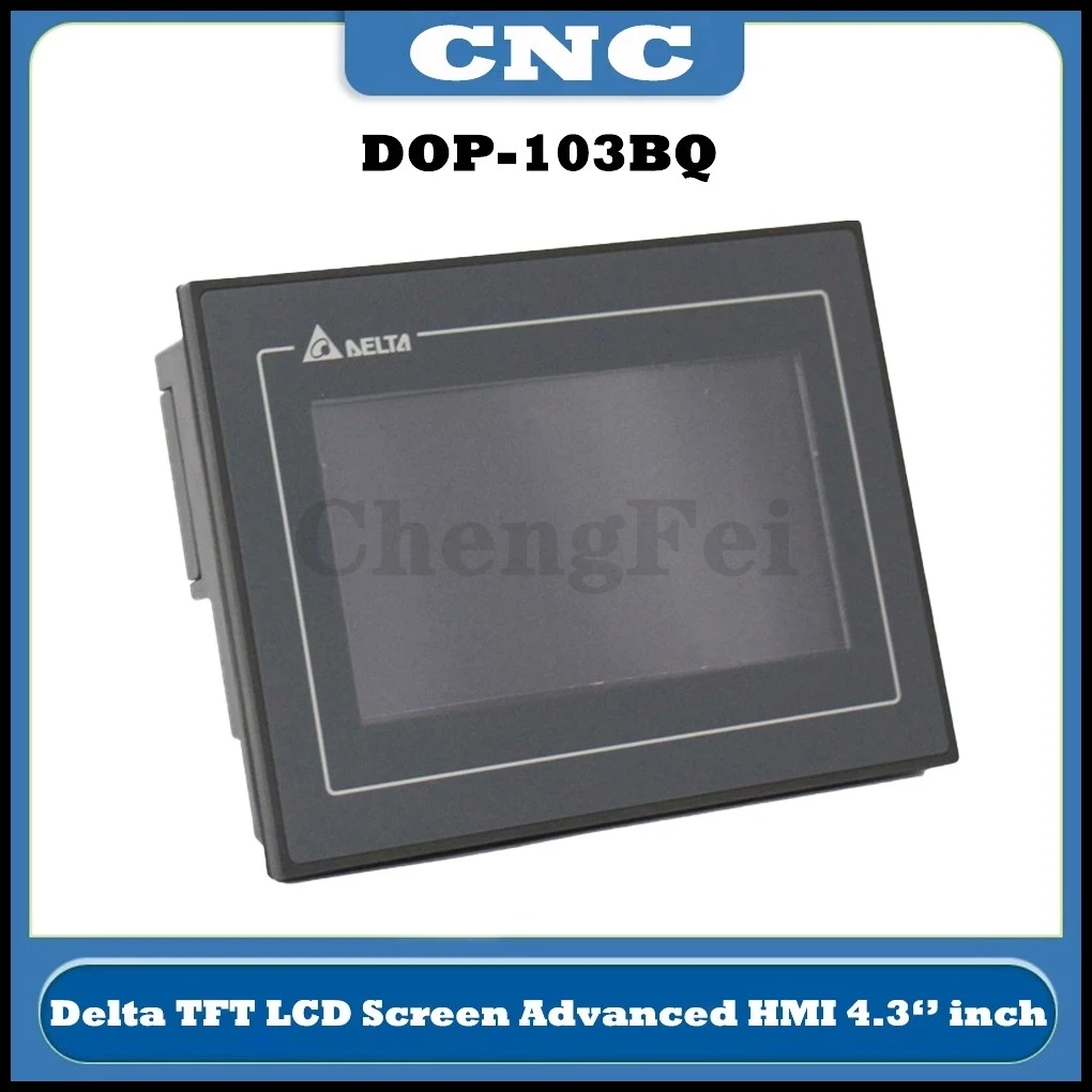 CNC Delta DOP-103BQ HMI touch screen 4.3 inch 480*272 Human Machine Interface Display Replace DOP-B03S210 DOP-B03S211
CNC Delta DOP-103BQ HMI touch screen 4.3 inch 480*272 Human Machine Interface Display Replace DOP-B03S210 DOP-B03S211