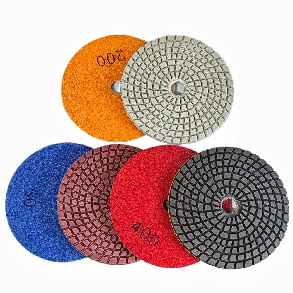 1/3/6Pcs 100mm 4inch Wet Diamond Polishing Pad Sanding Discs for Marble Granite Ceramic Stone Angle Grinders Diameter Grinding
1/3/6Pcs 100mm 4inch Wet Diamond Polishing Pad Sanding Discs for Marble Granite Ceramic Stone Angle Grinders Diameter Grinding
