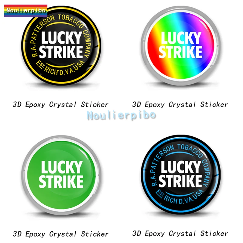 3D стерео эпоксидная купольная автомобильная наклейка Lucky Strike ПВХ автомобильный бампер окно багажник фары абажур зеркало заднего вида виниловая наклейка
3D стерео эпоксидная купольная автомобильная наклейка Lucky Strike ПВХ автомобильный бампер окно багажник фары абажур зеркало заднего вида виниловая наклейка