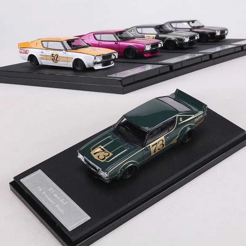 TS 1:64 GTR Skyline KPGC110 легкосплавный автомобиль, литье под давлением и игрушечный транспорт, модель автомобиля, миниатюрная масштабная модель автомобиля, игрушки для детей
TS 1:64 GTR Skyline KPGC110 легкосплавный автомобиль, литье под давлением и игрушечный транспорт, модель автомобиля, миниатюрная масштабная модель автомобиля, игрушки для детей