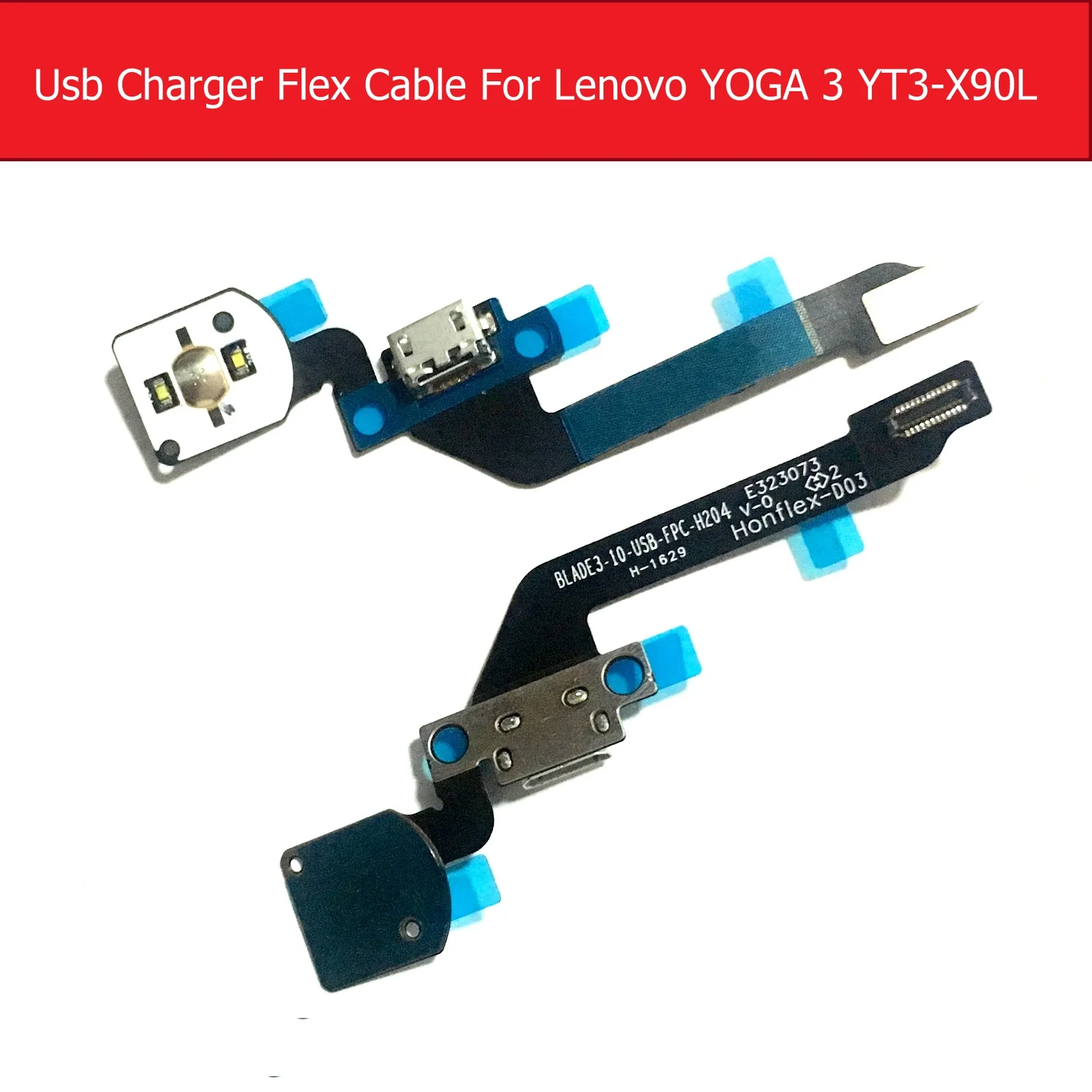 Genuine USB charger flex cable For Lenovo YOGA Tab3 Pro X5-Z8500 YT3-X90F charging jack port connector flex ribbon replacement
Genuine USB charger flex cable For Lenovo YOGA Tab3 Pro X5-Z8500 YT3-X90F charging jack port connector flex ribbon replacement