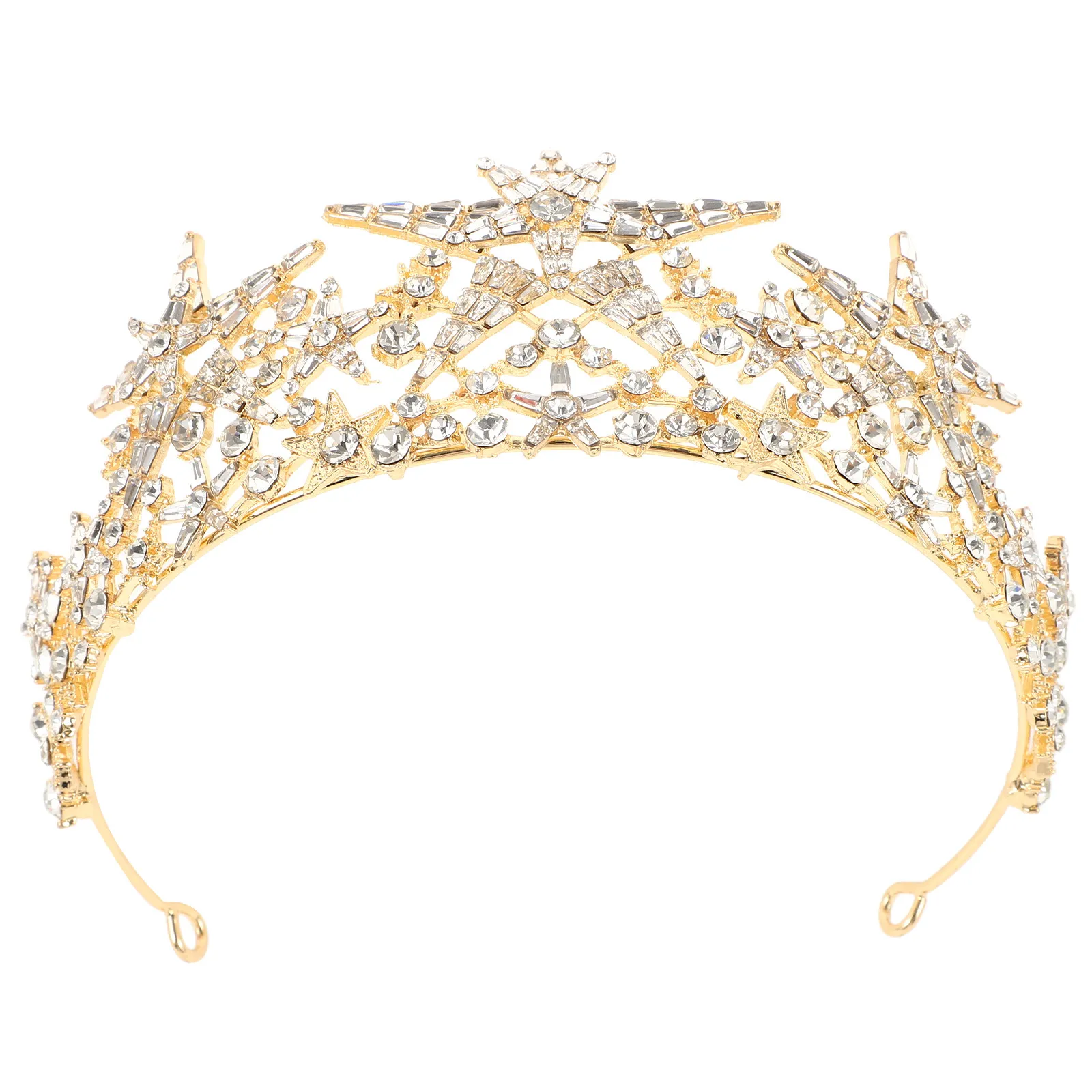 1Pcs Shiny Crystal Crown Headband Alloy Women Headdress for Bridal Wedding Party Festival Hair Decoration Accessory
1Pcs Shiny Crystal Crown Headband Alloy Women Headdress for Bridal Wedding Party Festival Hair Decoration Accessory