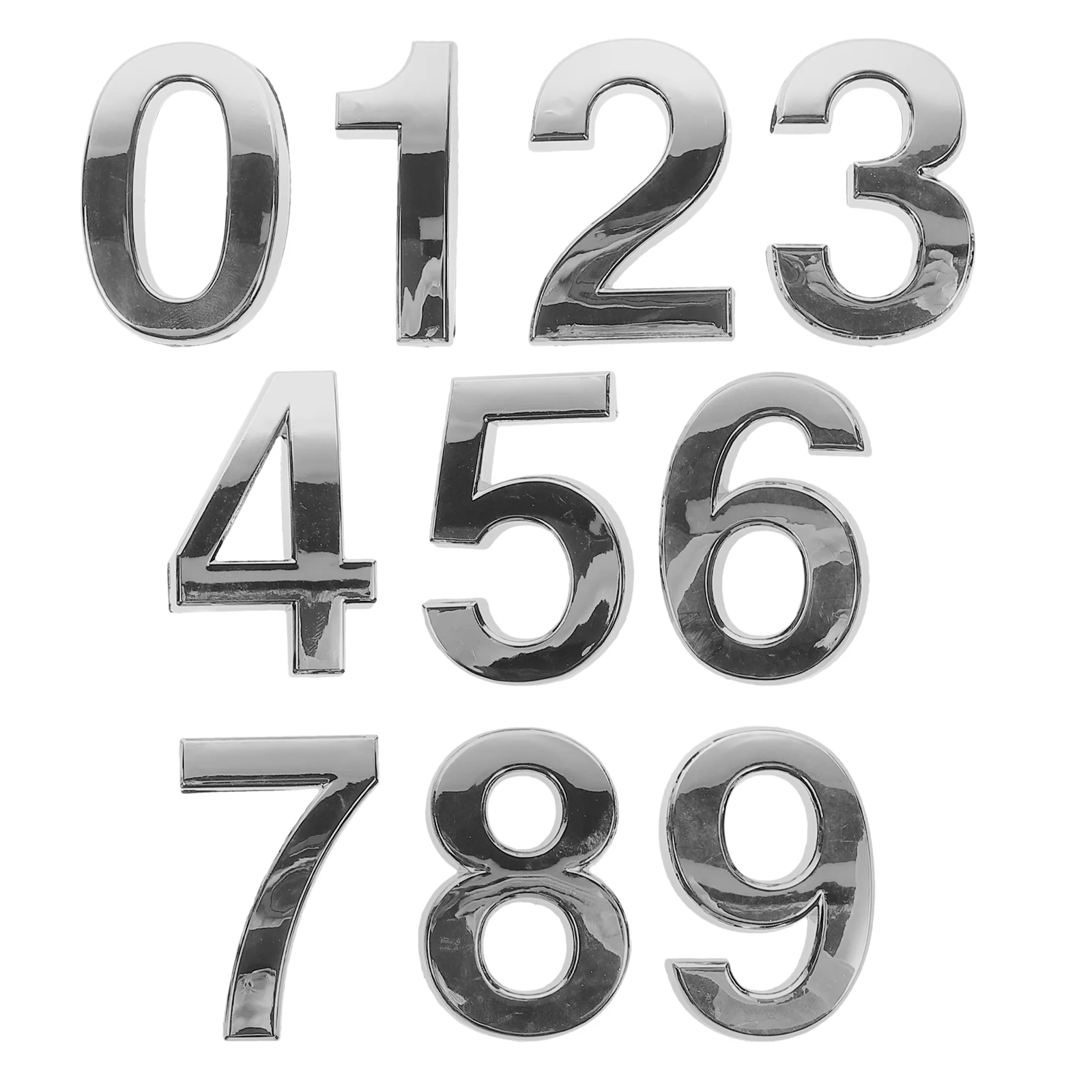 10 Pcs Self-adhesive Number Sticker House Sign Letter Door Doorplate Figure Modern
10 Pcs Self-adhesive Number Sticker House Sign Letter Door Doorplate Figure Modern