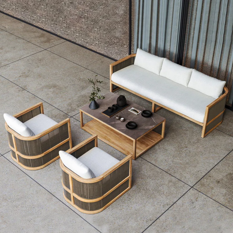 Customizable courtyard villa bed and breakfast garden balcony aluminum rattan sofa
Customizable courtyard villa bed and breakfast garden balcony aluminum rattan sofa