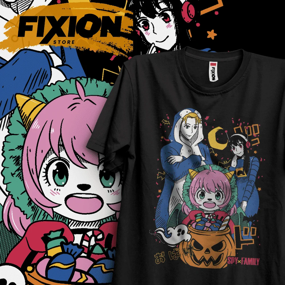 Spy X Family – Halloween EB Anime T Shirt Manga Gift For Anime Lover All Size Cotton
Spy X Family – Halloween EB Anime T Shirt Manga Gift For Anime Lover All Size Cotton