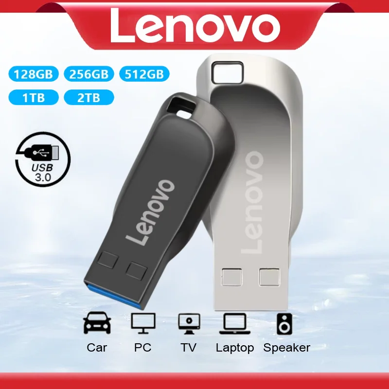 Lenovo 2TB Pendrive High Speed USB 3.0 Flash Drive Waterproof Memory Stick Pen Drive 128GB 512GB 1TB - Data Storage And Sharing
Lenovo 2TB Pendrive High Speed USB 3.0 Flash Drive Waterproof Memory Stick Pen Drive 128GB 512GB 1TB - Data Storage And Sharing