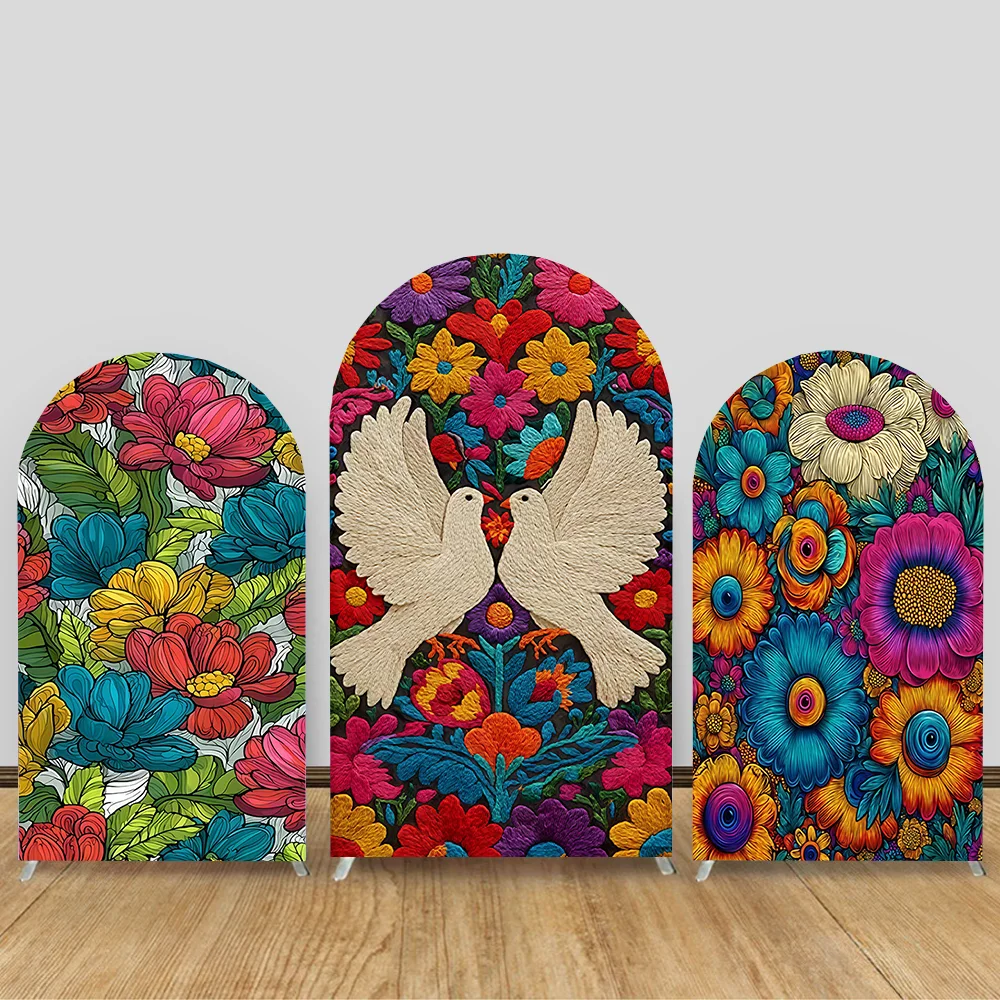 Custom 2-Side Mexico Flower Baby Shower Arch Backdrop Cover Colorful Floral Birthday Party Decor Backdrop Photo
Custom 2-Side Mexico Flower Baby Shower Arch Backdrop Cover Colorful Floral Birthday Party Decor Backdrop Photo