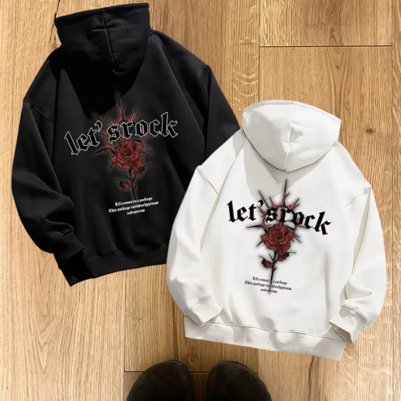 2025 First Autumn/Winter New Collection American Design Creative Printed Warm Loose Hooded Long Sleeve Men's and Women's Hoodies
2025 First Autumn/Winter New Collection American Design Creative Printed Warm Loose Hooded Long Sleeve Men's and Women's Hoodies