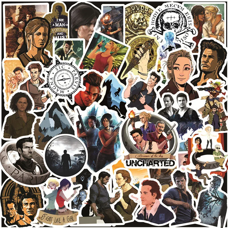 50PCS Movie Uncharted DIY Stickers Phone Trunk Refrigerator Waterproof Anime Stickers Anime Figure Image Toys Sticker Gift
50PCS Movie Uncharted DIY Stickers Phone Trunk Refrigerator Waterproof Anime Stickers Anime Figure Image Toys Sticker Gift