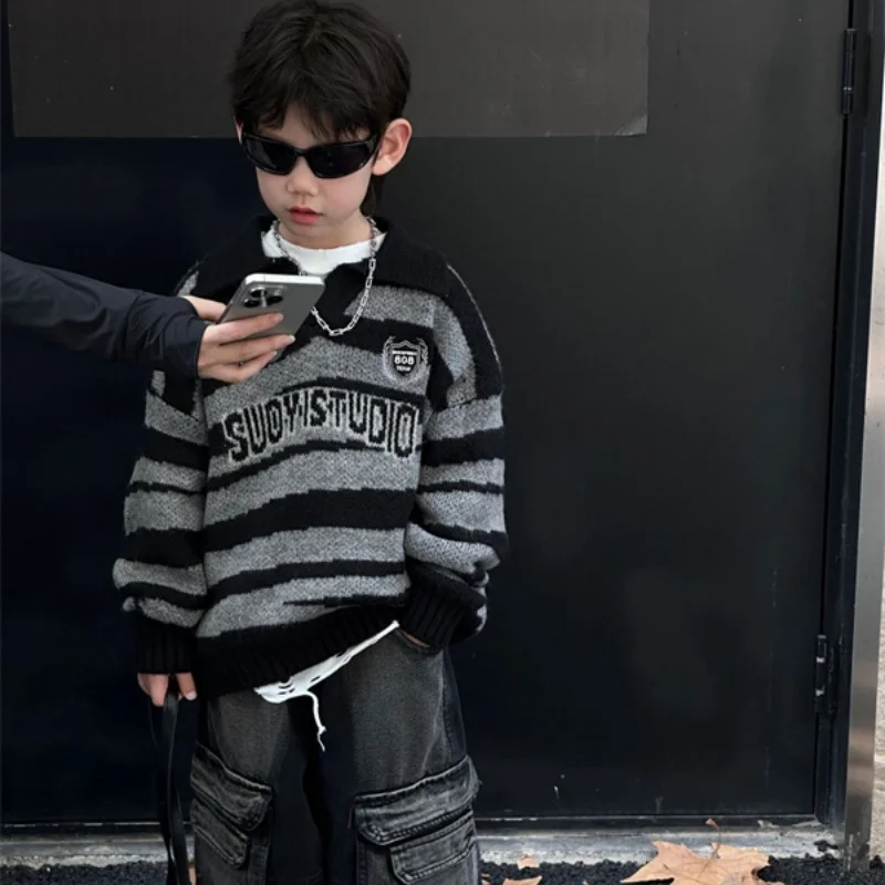 Boys Woolen Sweater Jacket Cotton Windbreak 2025 Princess Plus Thicken Autumn Winter Outwear Christmas Warm Children's Clothing
Boys Woolen Sweater Jacket Cotton Windbreak 2025 Princess Plus Thicken Autumn Winter Outwear Christmas Warm Children's Clothing