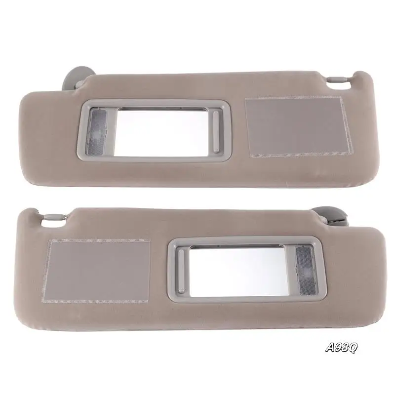 Car Front Sunvisor Sun Visors With Mirrors & LED Lights For TOYOTA LAND CRUISER J12 LC120 2002-2009
Car Front Sunvisor Sun Visors With Mirrors & LED Lights For TOYOTA LAND CRUISER J12 LC120 2002-2009