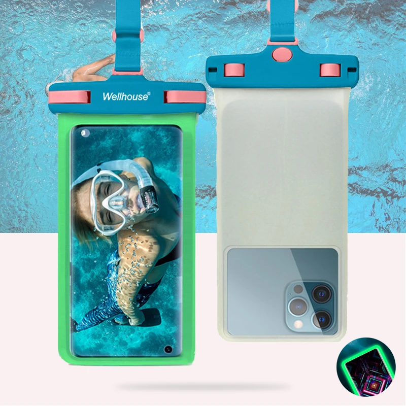 Последняя распродажа! Светящаяся водонепроницаемая сумка для плавания, дрифта, дайвинга, 7-дюймовый чехол для телефона, чехол из ТПУ с двойным свистком для водных видов спорта
Последняя распродажа! Светящаяся водонепроницаемая сумка для плавания, дрифта, дайвинга, 7-дюймовый чехол для телефона, чехол из ТПУ с двойным свистком для водных видов спорта