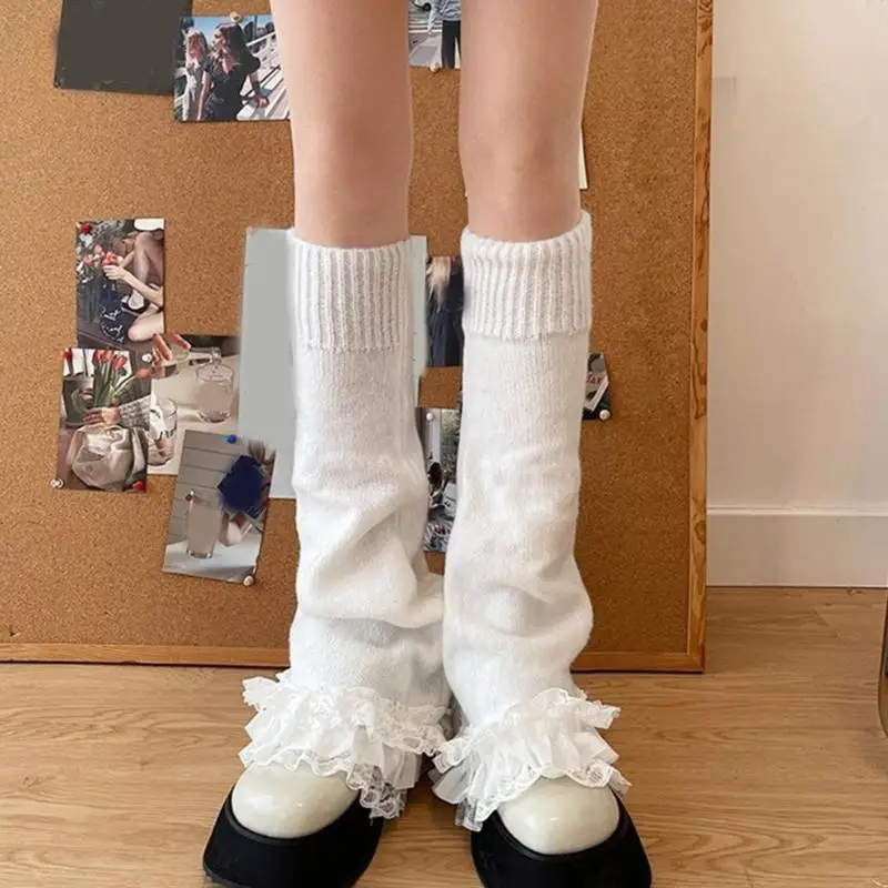 L5YC женские длинные носки в стиле Лолита с рюшами и кружевными гетрами с оборками в стиле Харадзюку, милые носки-ботинки
L5YC женские длинные носки в стиле Лолита с рюшами и кружевными гетрами с оборками в стиле Харадзюку, милые носки-ботинки
