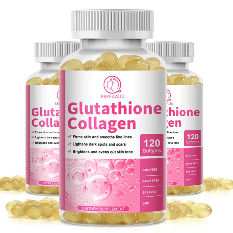 BBEEAAUU Collagen Glutathione Capsules Skin Whitening Supplement Antioxidant Support Liver Detoxification Improvement Skin Slack
BBEEAAUU Collagen Glutathione Capsules Skin Whitening Supplement Antioxidant Support Liver Detoxification Improvement Skin Slack