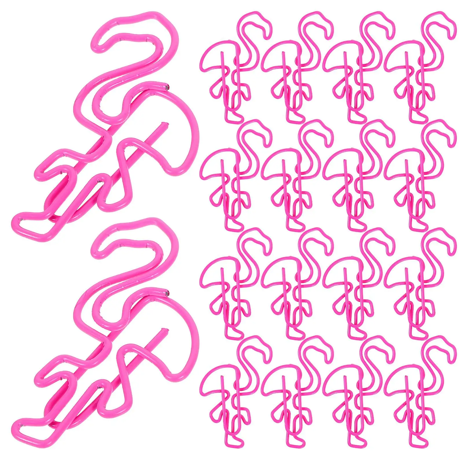 30 Pcs Flamingo Paper Clips Cartoon Metal Office School Supplies Colorful Stationery Accessories Document Organizer
30 Pcs Flamingo Paper Clips Cartoon Metal Office School Supplies Colorful Stationery Accessories Document Organizer