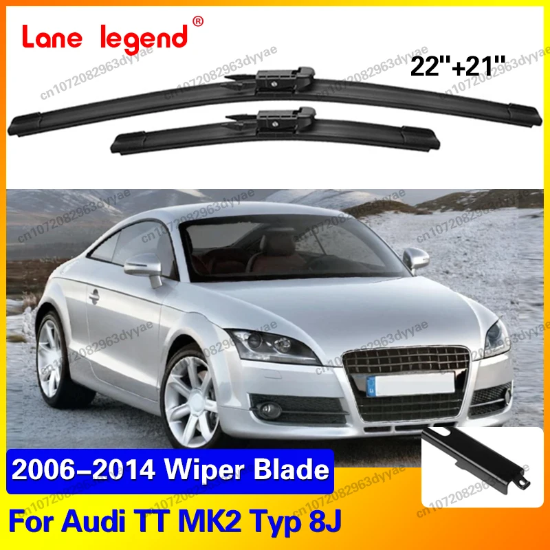 2pcs For Audi TT MK2 Typ 8J 2006 - 2014 Front Windshield Wiper Blades 2007 2008 2009 2010 2011 2013 Windscreen Window Accessorie
2pcs For Audi TT MK2 Typ 8J 2006 - 2014 Front Windshield Wiper Blades 2007 2008 2009 2010 2011 2013 Windscreen Window Accessorie