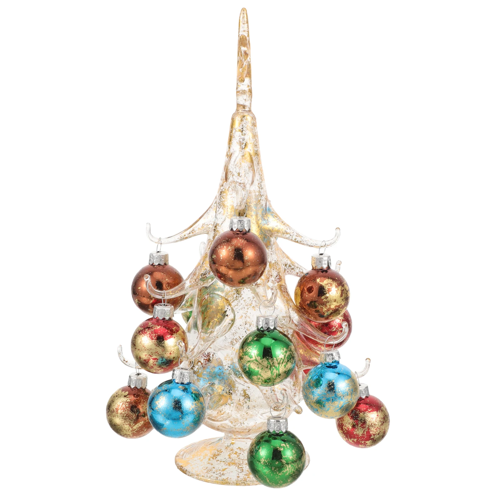 Small Glass Christmas Tree Desktop Ornament Xmas Party Tabletop Decoration Holiday Home Christmas Decor Xmas Holiday Trees
Small Glass Christmas Tree Desktop Ornament Xmas Party Tabletop Decoration Holiday Home Christmas Decor Xmas Holiday Trees