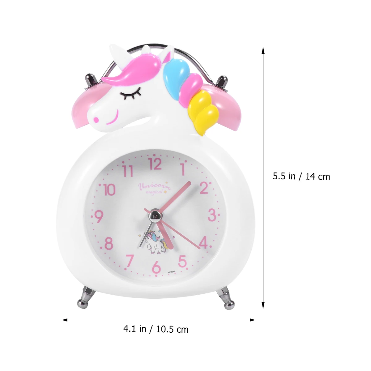 1pc Unicorn Alarm For Home Kids Desktop Ring Bell Clock Clear Sound Kid Ring Bell Clock Home Decoration No
1pc Unicorn Alarm For Home Kids Desktop Ring Bell Clock Clear Sound Kid Ring Bell Clock Home Decoration No