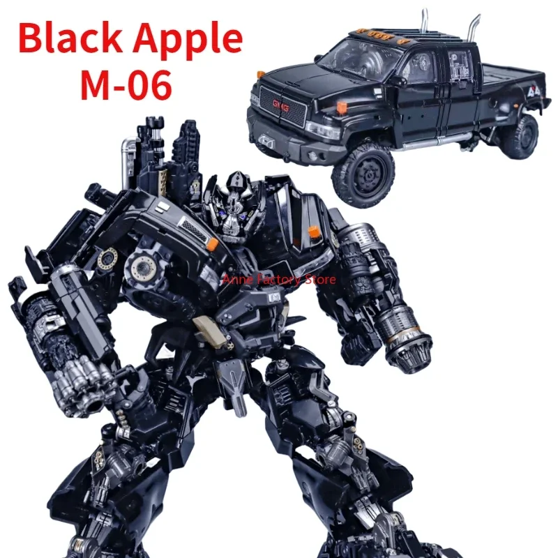 IN STOCK NOW Transformation Black Apple M06 Alloy Modification Enlarged Version MPM06 Ironhide Collectible Action Figure toys
IN STOCK NOW Transformation Black Apple M06 Alloy Modification Enlarged Version MPM06 Ironhide Collectible Action Figure toys