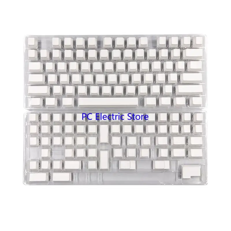 F19C 137pcs Keycaps CherryProfile PBT Минималистские белые клавиши для механической клавиатуры Минималистичные пустые клавиши
F19C 137pcs Keycaps CherryProfile PBT Минималистские белые клавиши для механической клавиатуры Минималистичные пустые клавиши
