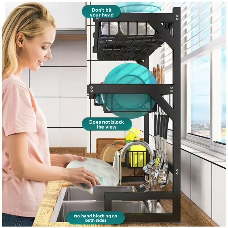 NEW Kitchen Sink Dish Drying Rack Over The Sink Utensil Chopsticks Storage Holder Countertop Cutting Board Holder Organizer
NEW Kitchen Sink Dish Drying Rack Over The Sink Utensil Chopsticks Storage Holder Countertop Cutting Board Holder Organizer