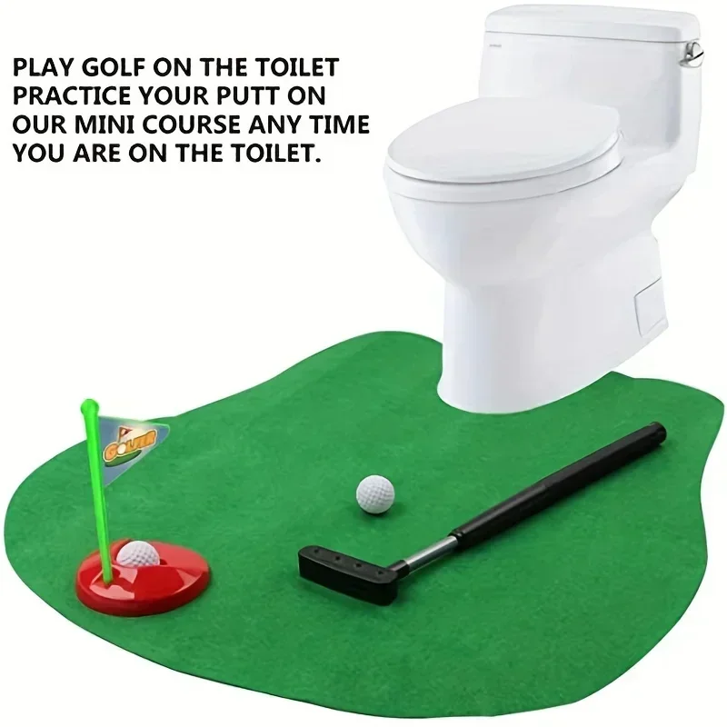 2026 Toilet Golf Game Set-Mini Indoor Putting Toy for Family Party Fun Kids Funny Games Birthday Gifts Golf Sports Entertainment
2026 Toilet Golf Game Set-Mini Indoor Putting Toy for Family Party Fun Kids Funny Games Birthday Gifts Golf Sports Entertainment
