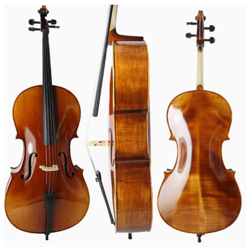 Tongling full size glossy cello 4/4 3/4 1/2 1/4 antique natural pattern cello professional acoustic instrument
Tongling full size glossy cello 4/4 3/4 1/2 1/4 antique natural pattern cello professional acoustic instrument