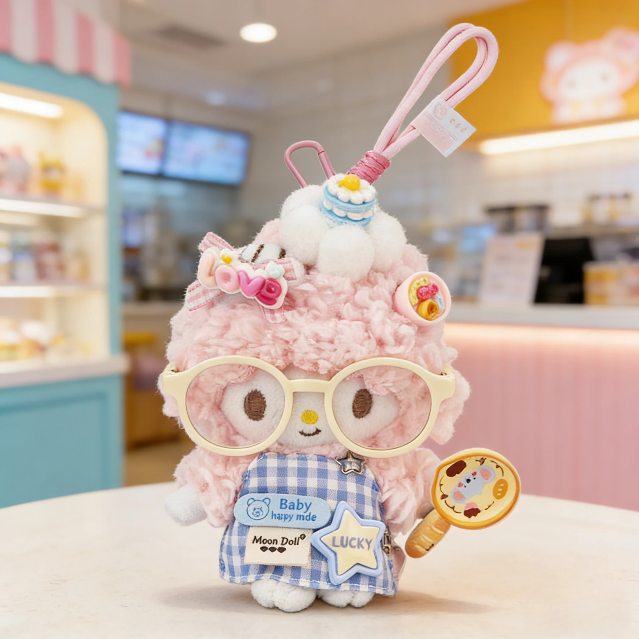 Плюшевая игрушка-брелок Sanrio Piano Lamb для рюкзака, украшение
Плюшевая игрушка-брелок Sanrio Piano Lamb для рюкзака, украшение