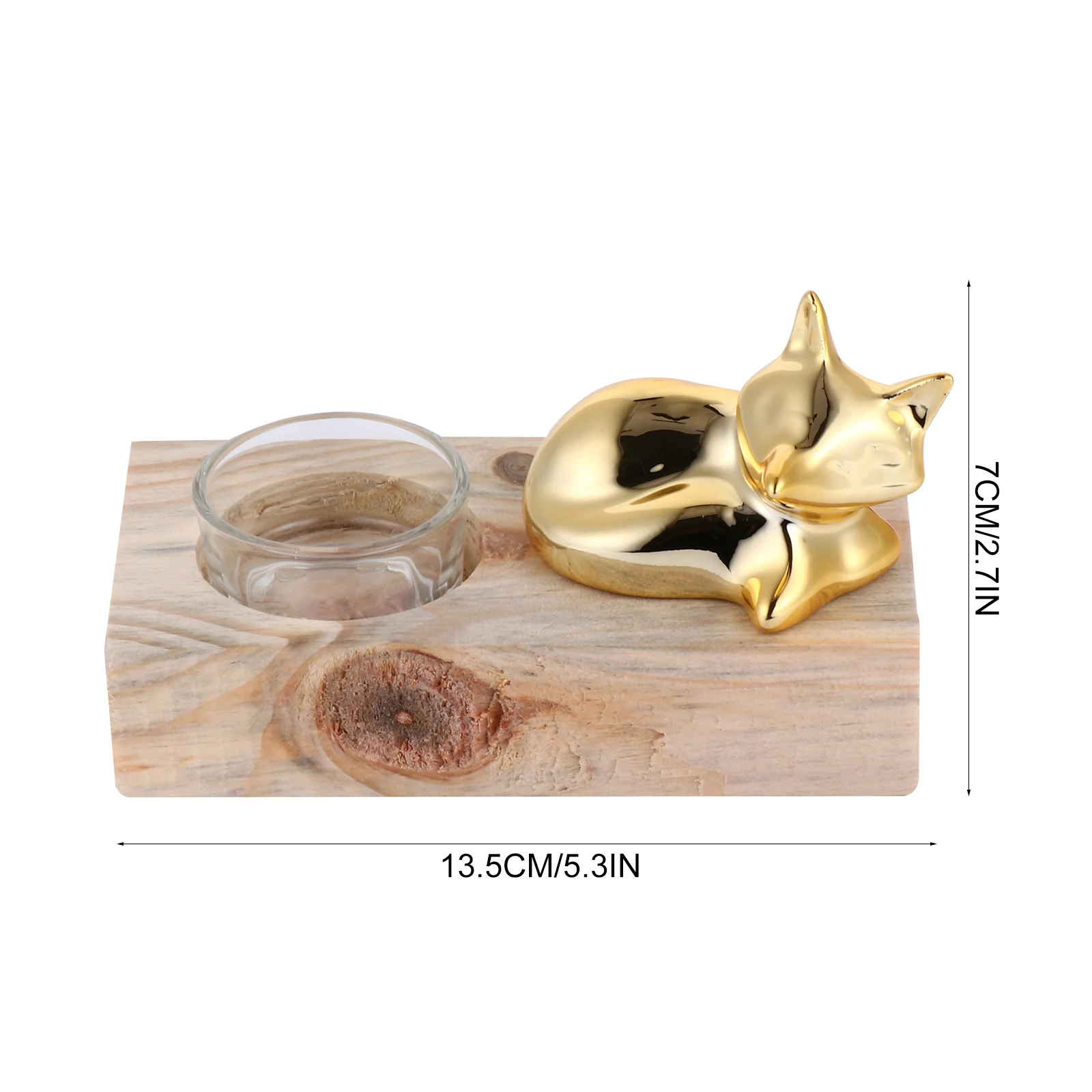 1 set Wooden Golden Candlestick Holder Desktop Christmas Candleholder Glass Home Ornament Creative Stand Easy Clean Gift
1 set Wooden Golden Candlestick Holder Desktop Christmas Candleholder Glass Home Ornament Creative Stand Easy Clean Gift