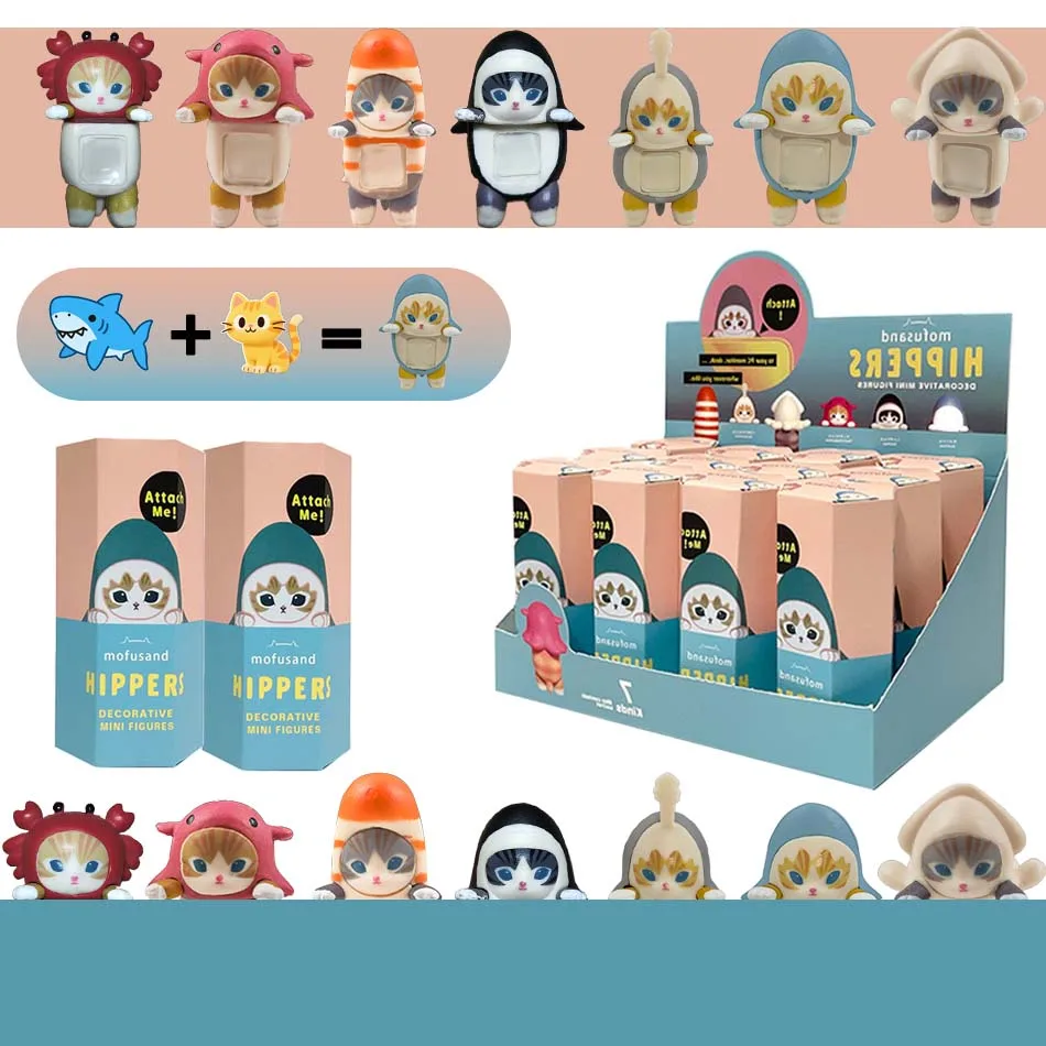 New Cute Shark and Cat Party Series Random Blind Box Fashion Game Decoration Creative Children's Birthday Christmas Gift
New Cute Shark and Cat Party Series Random Blind Box Fashion Game Decoration Creative Children's Birthday Christmas Gift