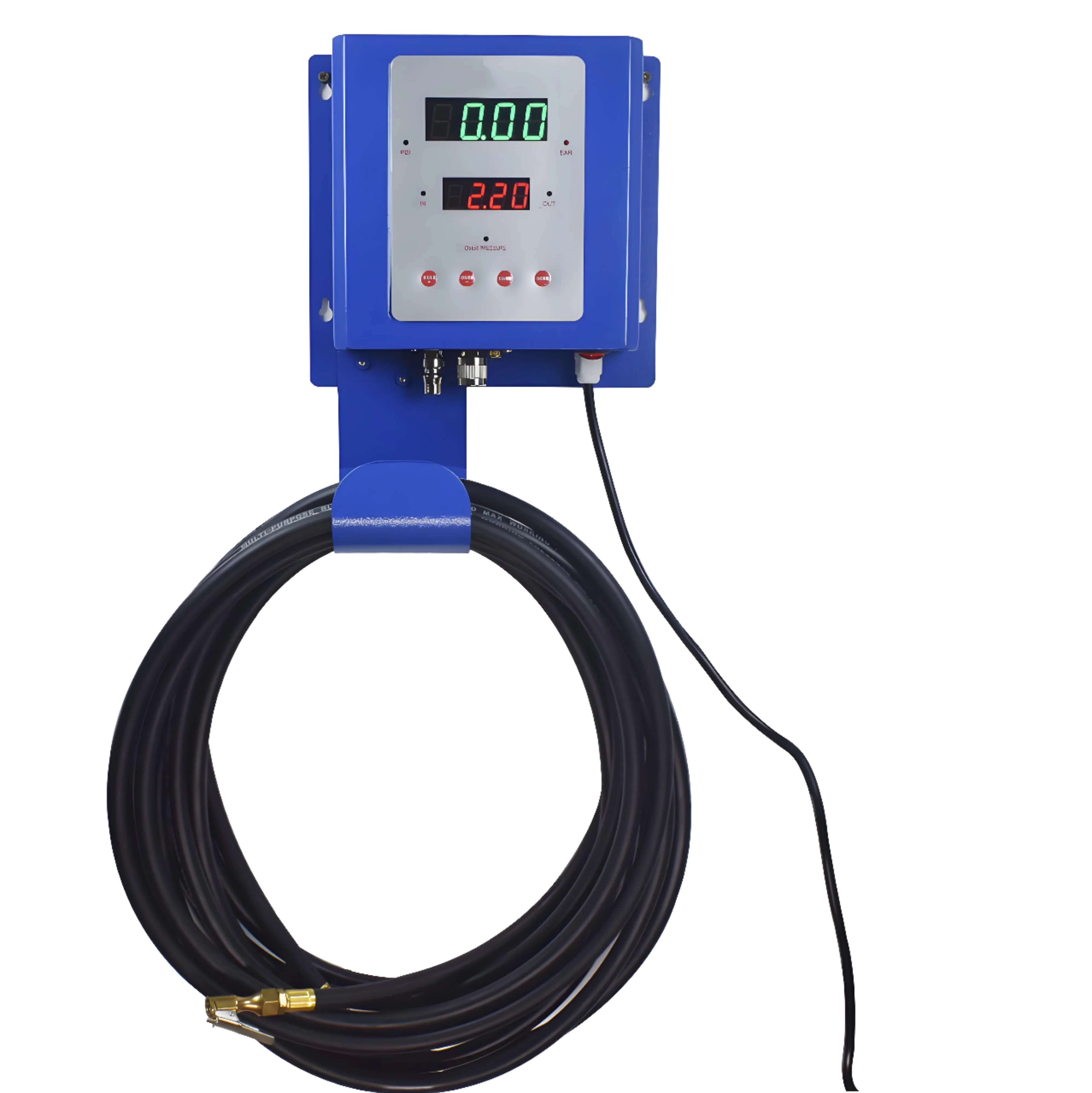 Portable Digital Tire Inflation System Wall-Mounted Car Air Tyre Inflator Automatic 150psi Gas Station Metal Tool
Portable Digital Tire Inflation System Wall-Mounted Car Air Tyre Inflator Automatic 150psi Gas Station Metal Tool